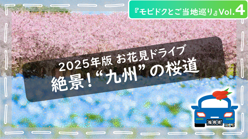 モビドクとご当地巡りVol.5：【2025年 四国桜絶景ドライブ🌸】春風と共に巡る感動の景色プラン